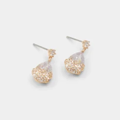 Accessories|Earrings^ALDO Cutesie Gold/clear multi