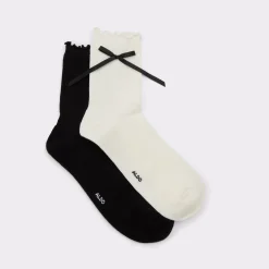 Accessories|Socks & Tights^ALDO Cutiebow Black/white