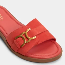Flat Sandals^ALDO Dallaedar Medium Red
