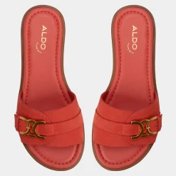 Flat Sandals^ALDO Dallaedar Medium Red