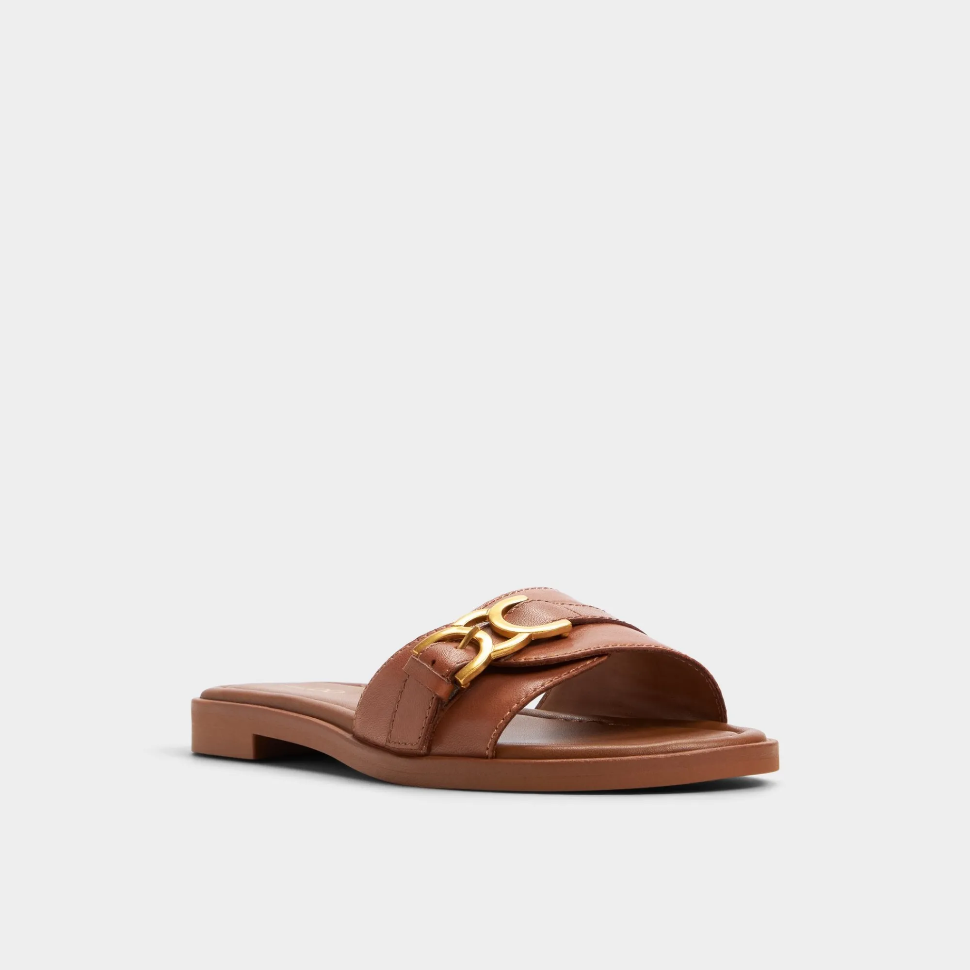 Flat Sandals^ALDO Dallaedar Medium Brown