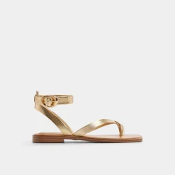 Flat Sandals^ALDO Daressi Gold
