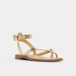 Flat Sandals^ALDO Daressi Gold