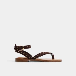 Flat Sandals^ALDO Daressi Dark brown