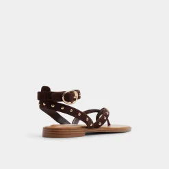 Flat Sandals^ALDO Daressi Dark brown