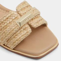 Flat Sandals^ALDO Darine Open natural