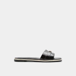 Flat Sandals^ALDO Darine Black