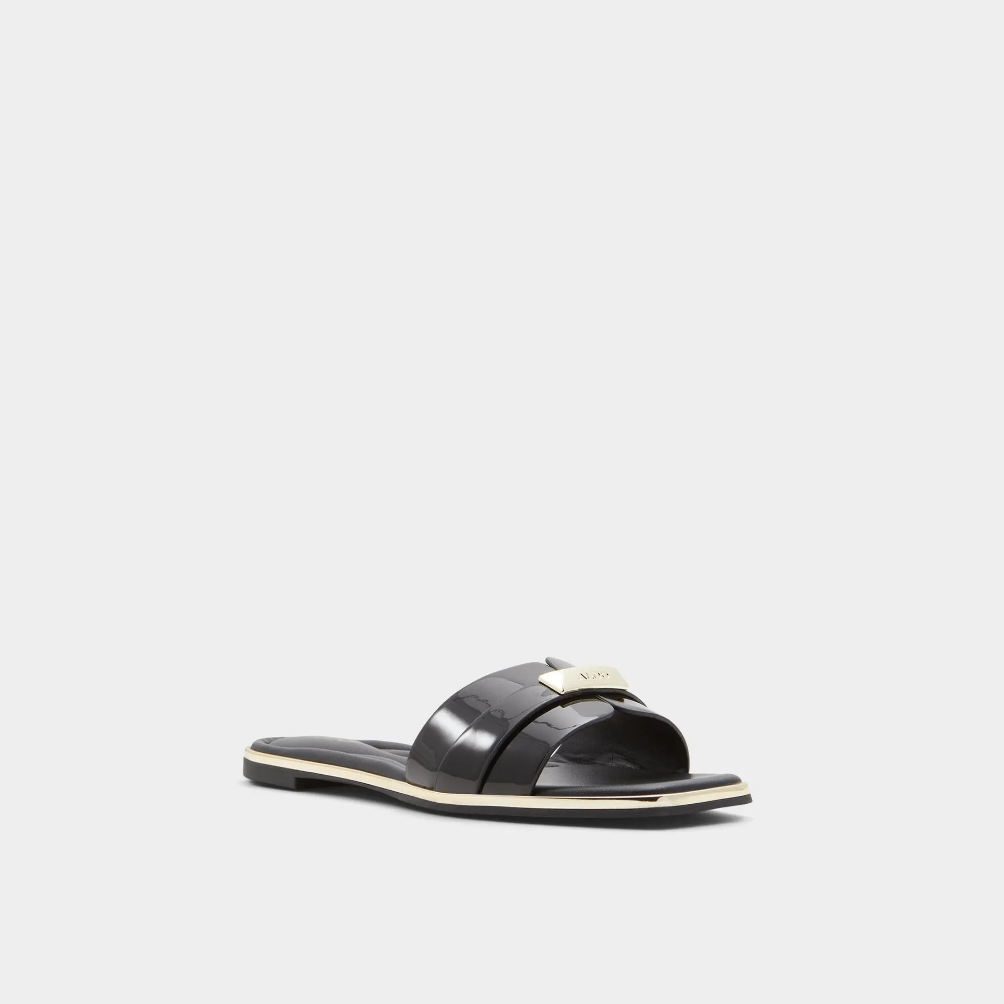 Flat Sandals^ALDO Darine Black