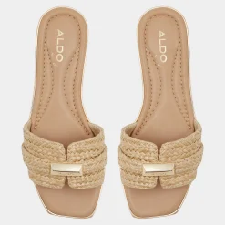 Flat Sandals^ALDO Darine-xt Open natural
