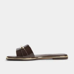 Flat Sandals^ALDO Darlina Medium brown