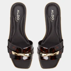Flat Sandals^ALDO Darlina Open brown