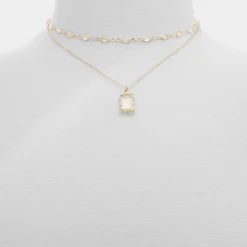 Accessories|Necklaces^ALDO Destinie Gold/Clear Multi