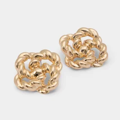 Accessories|Earrings^ALDO Doubleknot Gold