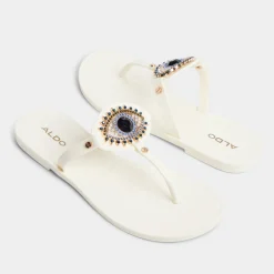 Flat Sandals^ALDO Ebariel White