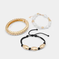Accessories|Bracelets & Bangles^ALDO Emberr Black/gold multi