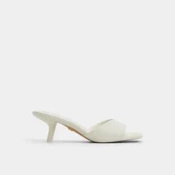 Mules|Kitten Heels^ALDO Enchanting White