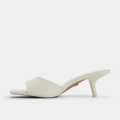 Mules|Kitten Heels^ALDO Enchanting White