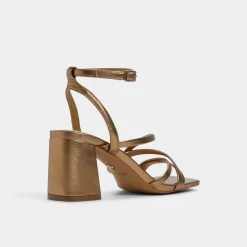 Block Heels^ALDO Esther Gold
