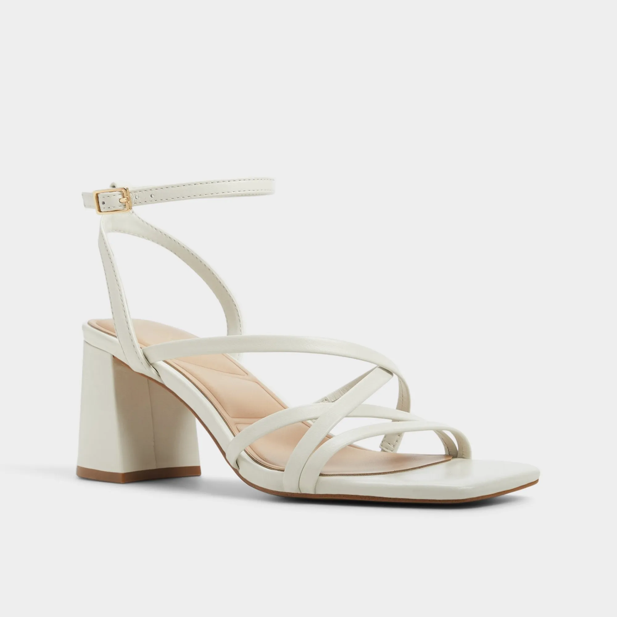 Block Heels^ALDO Esther Other white