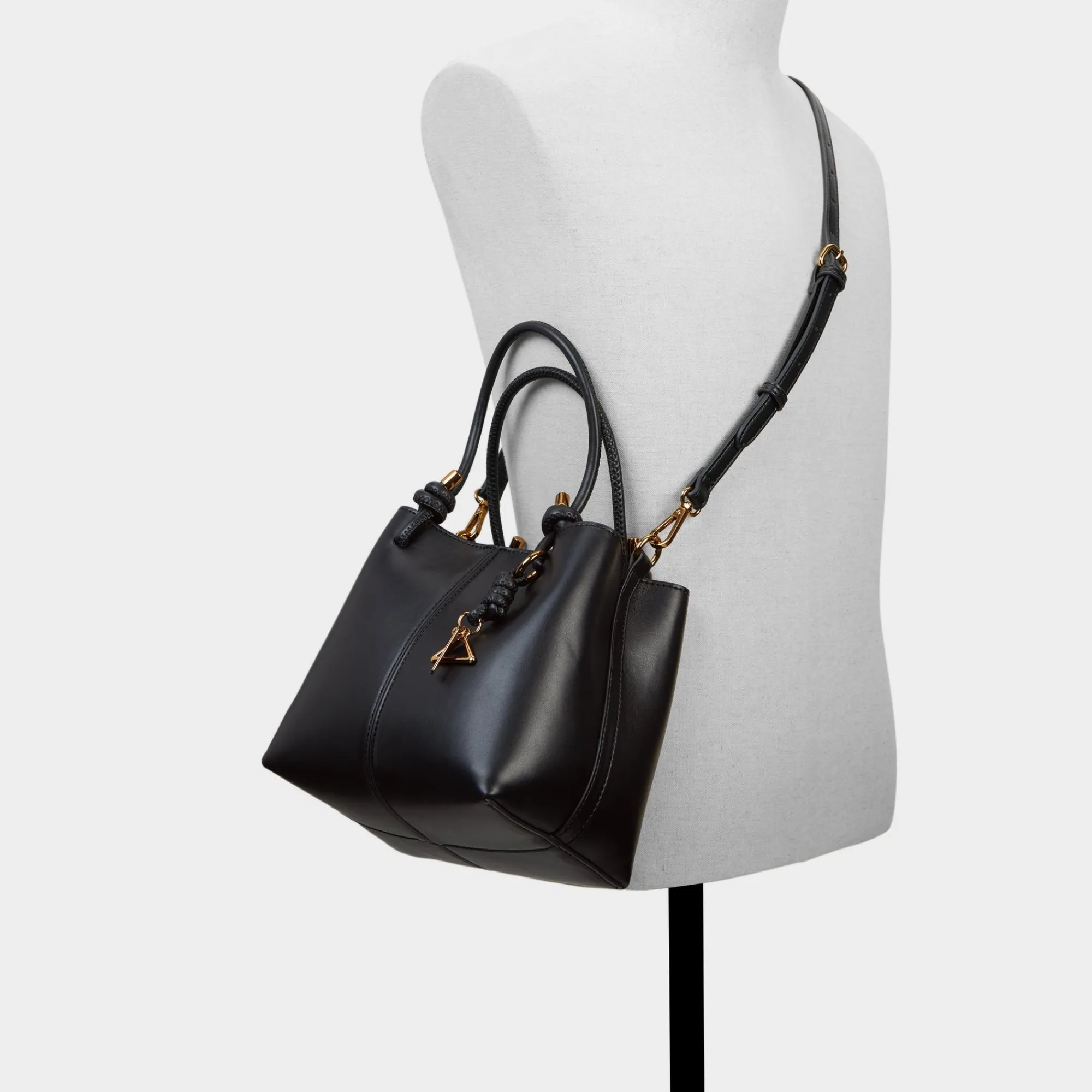 Bags|Tote & Satchel Bags^ALDO Evielily Black Overflow