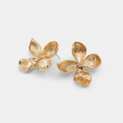 Accessories|Earrings^ALDO Floraluxe Gold/Clear Multi