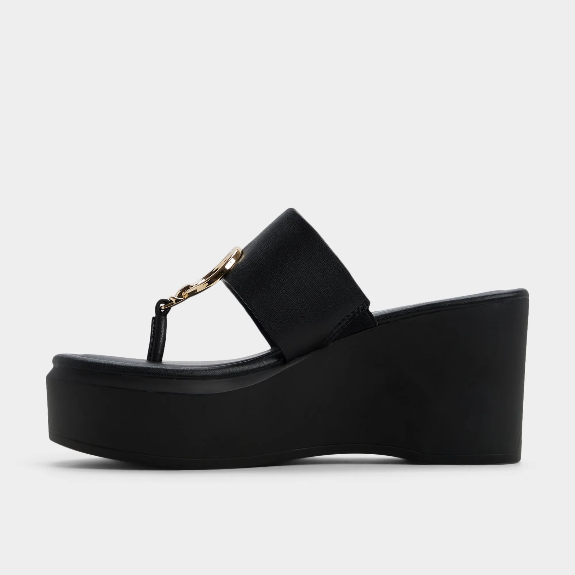 Flat Sandals^ALDO Friegan Black
