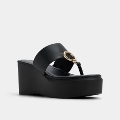 Flat Sandals^ALDO Friegan Black