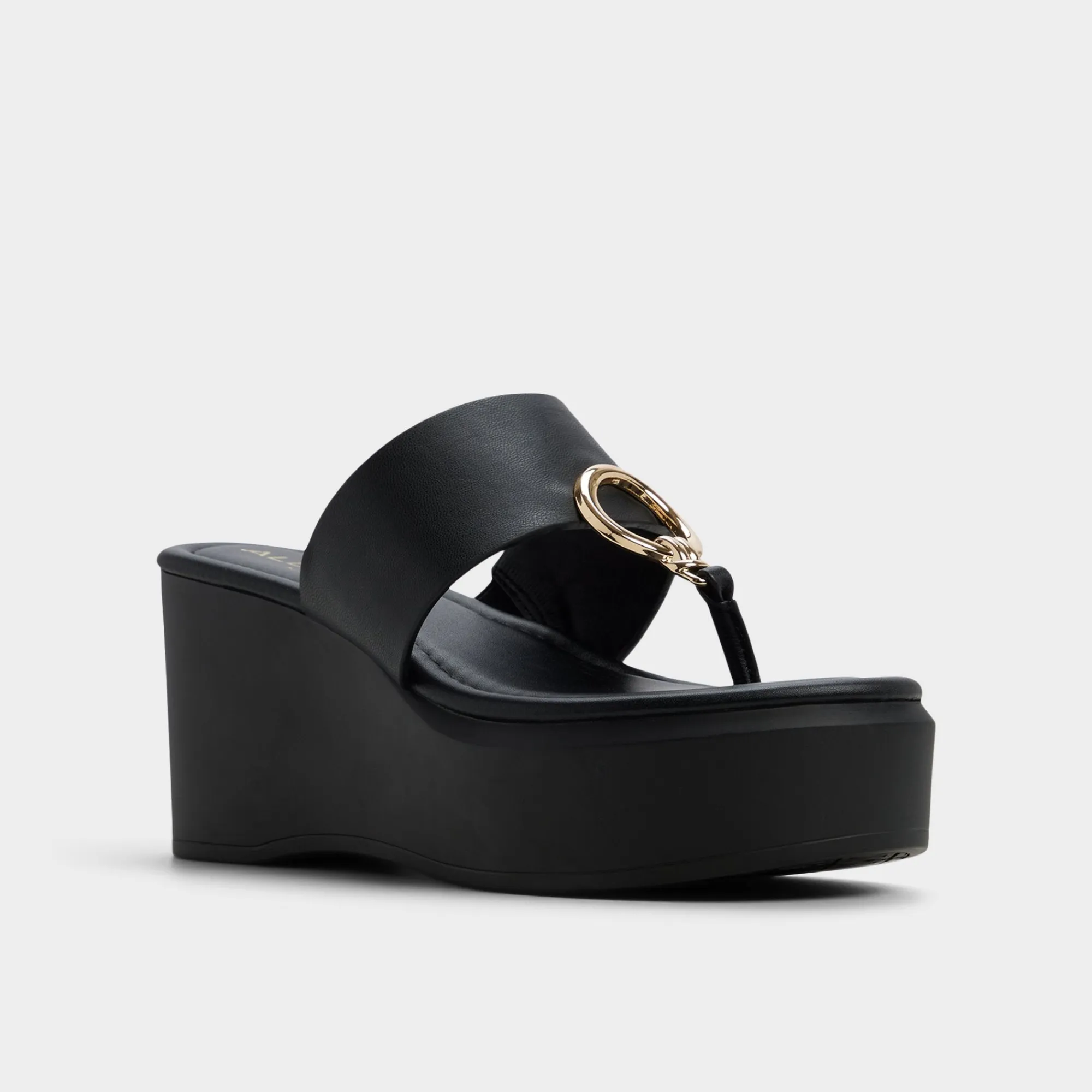Flat Sandals^ALDO Friegan Black