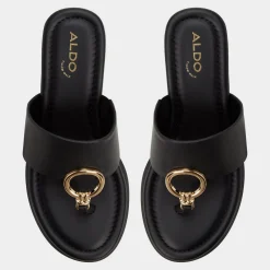 Flat Sandals^ALDO Friegan Black