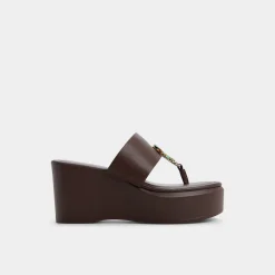 Flat Sandals^ALDO Friegan Dark brown