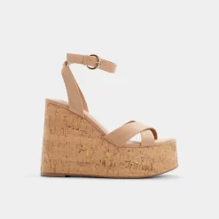 Wedge Sandals^ALDO Gabriana Medium brown
