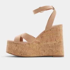 Wedge Sandals^ALDO Gabriana Medium brown