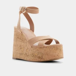 Wedge Sandals^ALDO Gabriana Medium brown