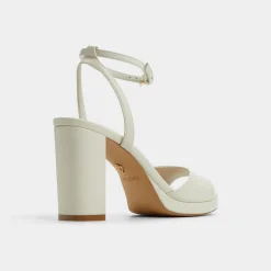 Platform Heels|Block Heels^ALDO Gracious White/Bone