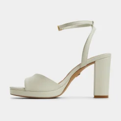 Platform Heels|Block Heels^ALDO Gracious White/Bone
