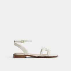 Flat Sandals^ALDO Greengrove White