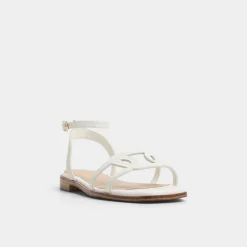 Flat Sandals^ALDO Greengrove White