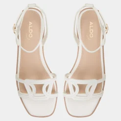 Flat Sandals^ALDO Greengrove White