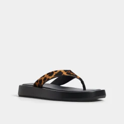 Thong Sandals|Flat Sandals^ALDO Grettle Brown Multi