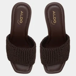 Wedge Sandals^ALDO Grounded Dark brown