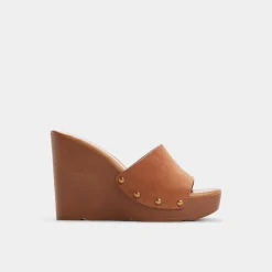 Wedge Sandals^ALDO Grounded Medium brown