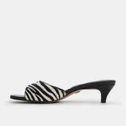 Mules|Kitten Heels^ALDO Haeden White/black