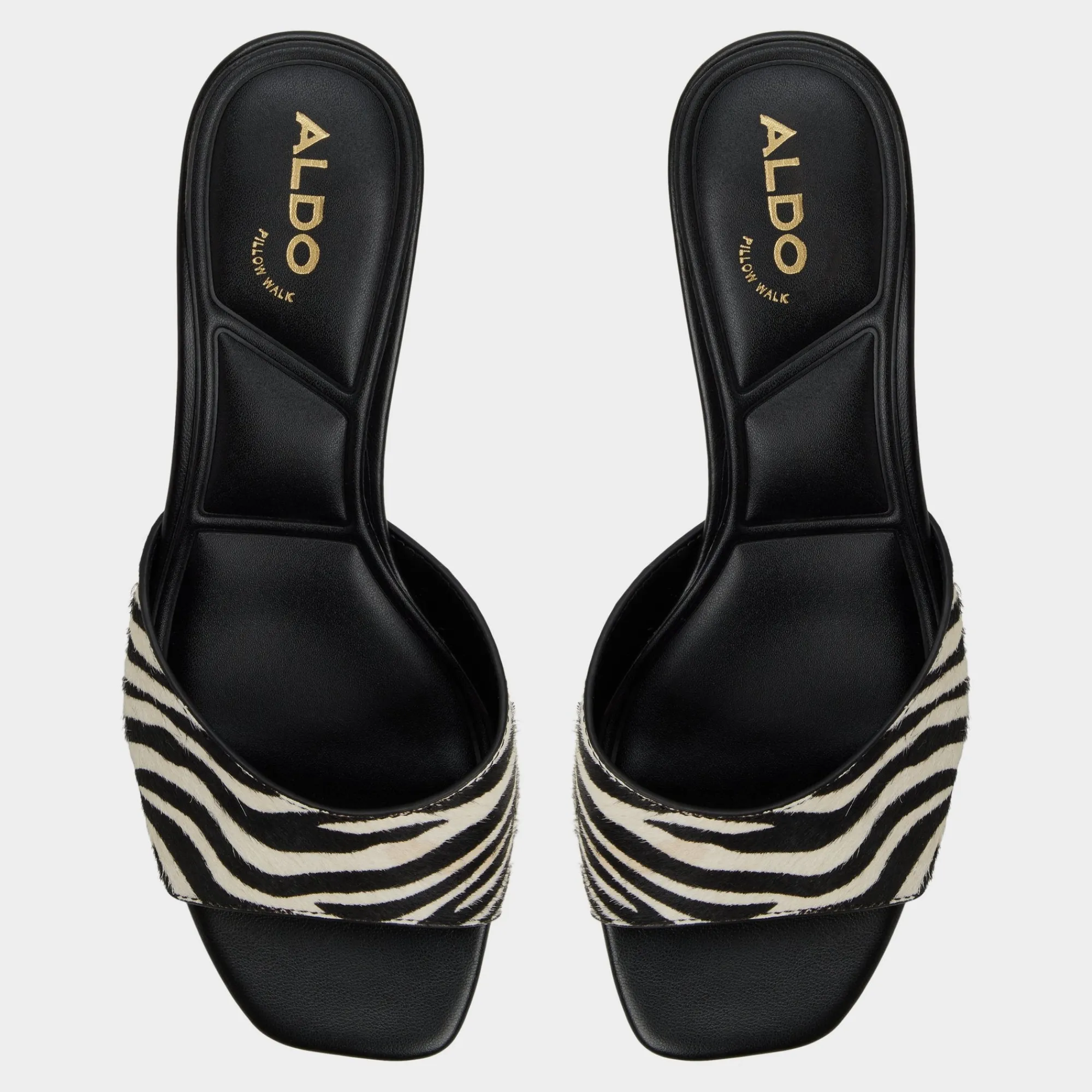 Mules|Kitten Heels^ALDO Haeden White/black