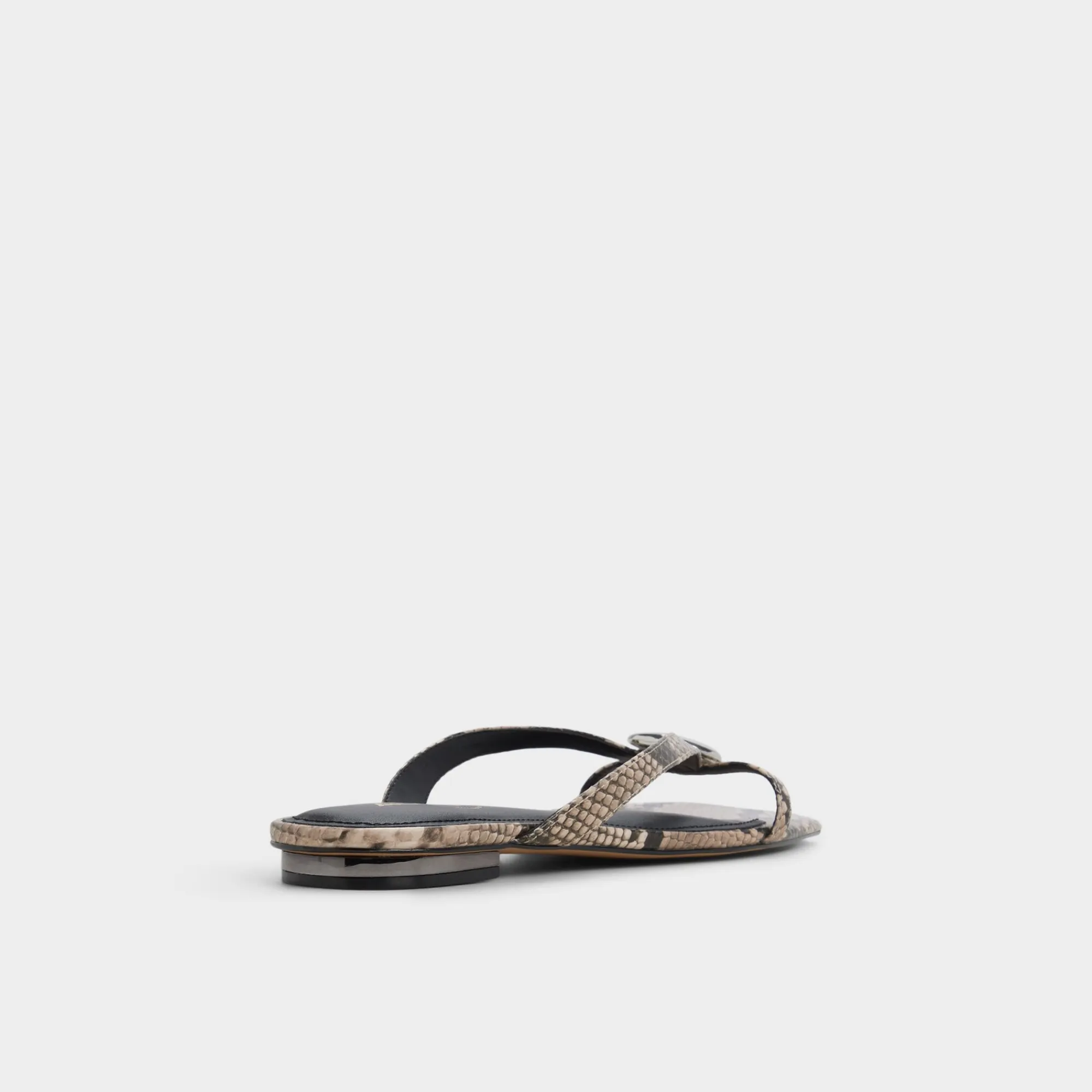 Flat Sandals^ALDO Iliria White/black