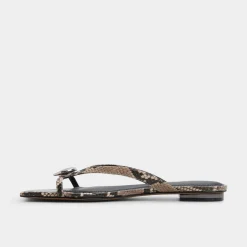 Flat Sandals^ALDO Iliria White/black