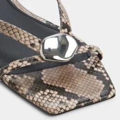 Flat Sandals^ALDO Iliria White/black