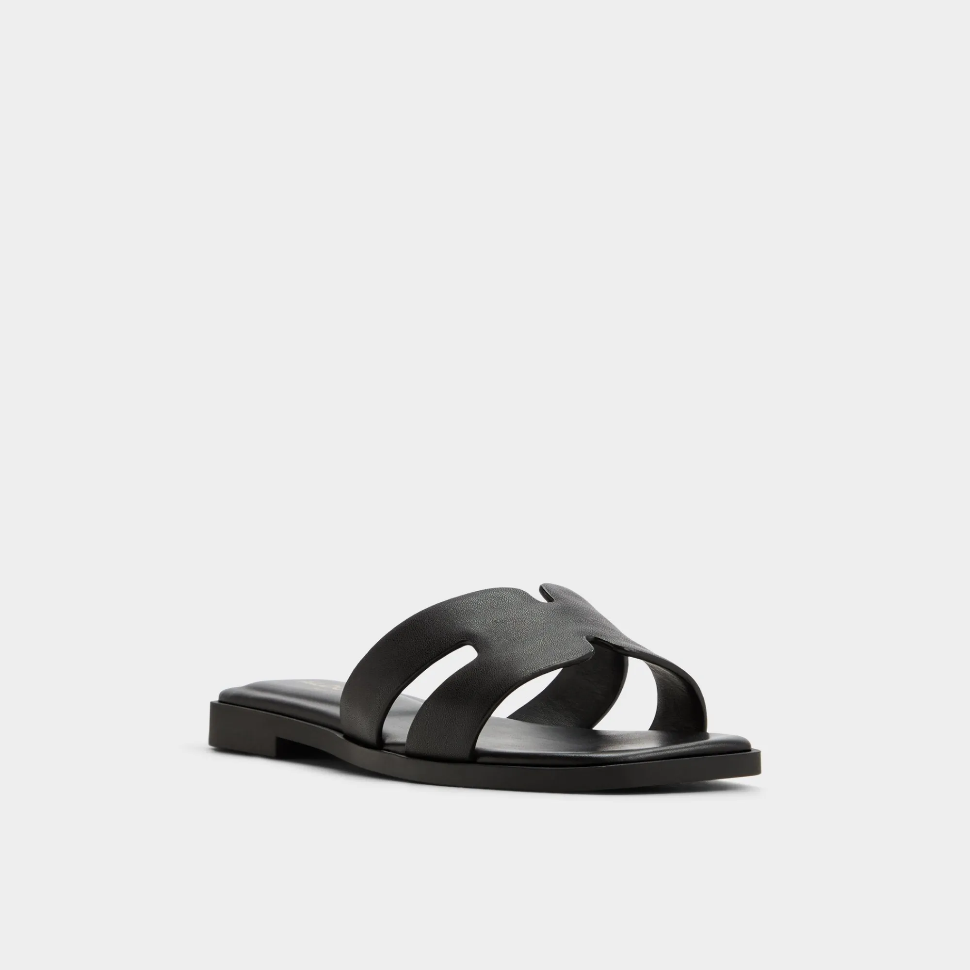 Flat Sandals^ALDO Itsandal Black
