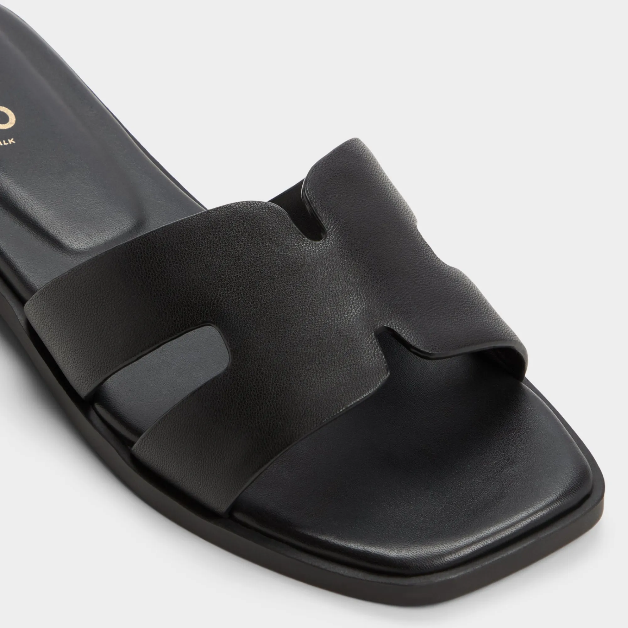 Flat Sandals^ALDO Itsandal Black