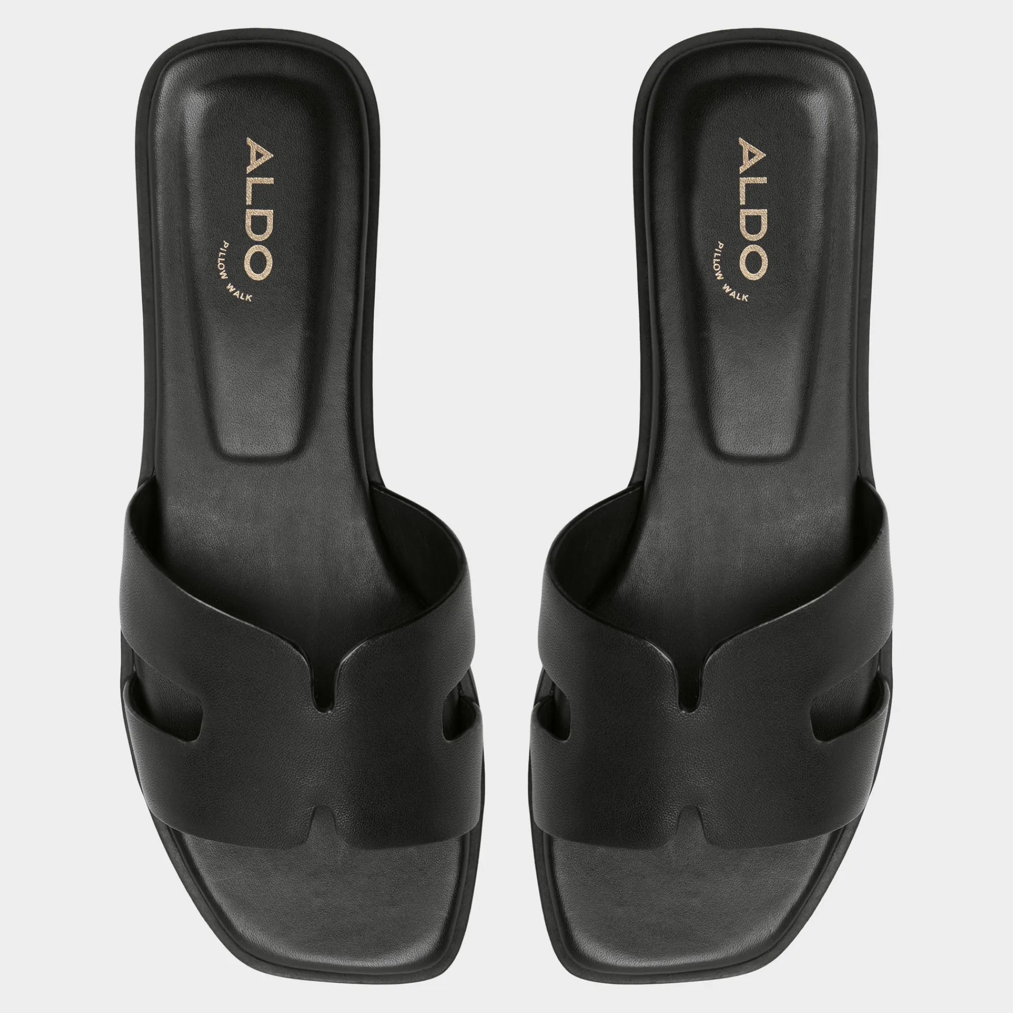 Flat Sandals^ALDO Itsandal Black