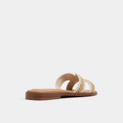 Flat Sandals^ALDO Itsandal Beige